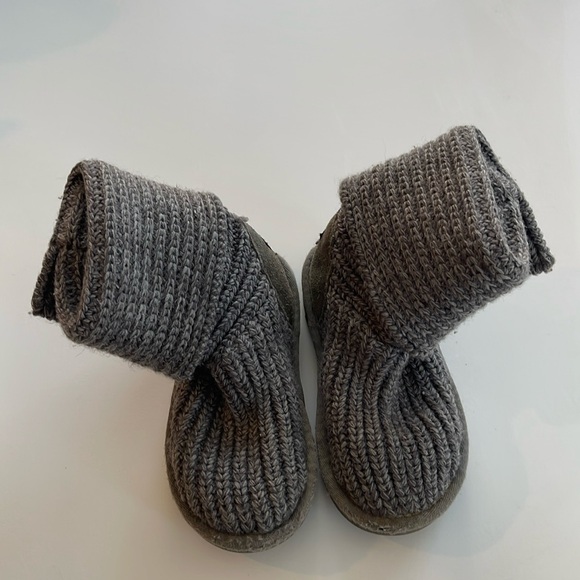 Ugg grey knitted boots - Picture 1 of 7